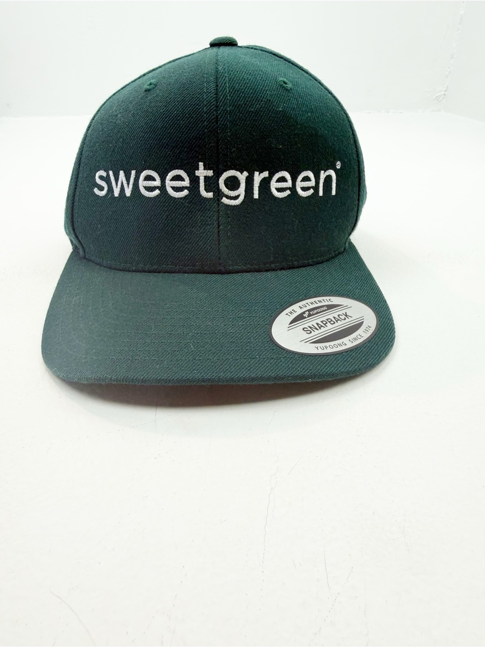 Sweetgreen Dark Green Snapback Hat